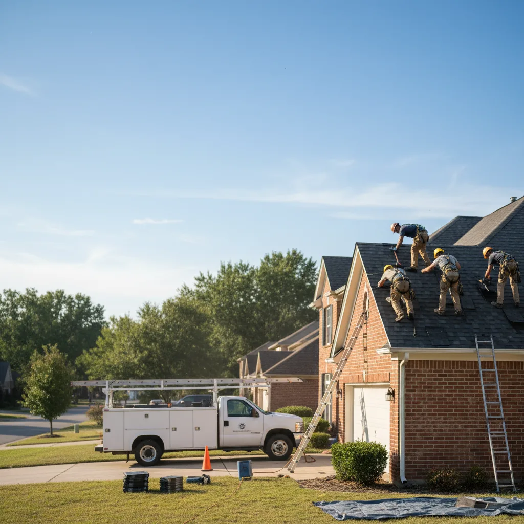 Roof Repair in Walnut Shade